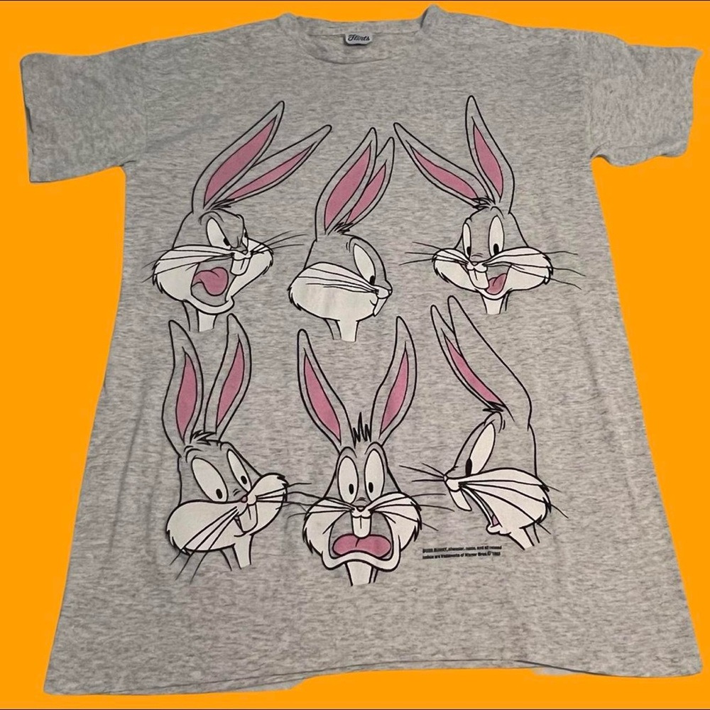 Vintage 90’s Bugs Bunny Looney Tunes Cartoon Movie Shirt